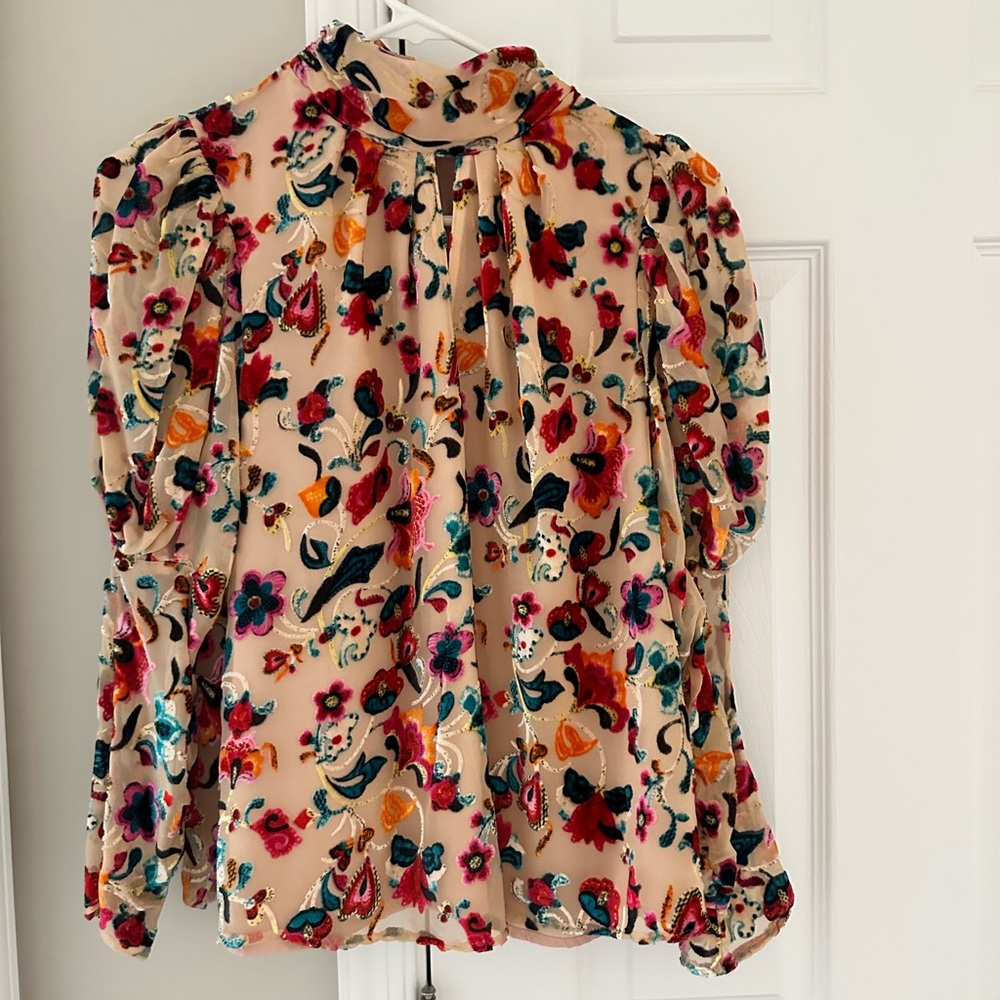 Floral Multicolor Women's Top